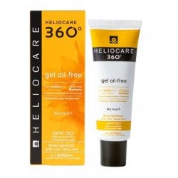 Солнцезащитный гель SPF50 для нормальной и жирной кожи Cantabria Labs HELIOCARE 360 Gel Dry Touch 50мл