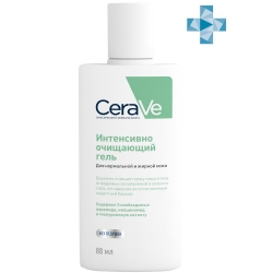 Очищающий гель CeraVe для нормальной и жирной кожи лица и тела 88мл