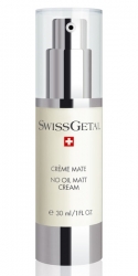 SwissGetal No Oil Matt Cream  Матирующий крем для лица без масляной основы