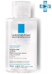 Мицеллярная вода LA ROCHE-POSAY ULTRA SENSITIVE для чувствительной кожи 100мл