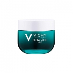 Ночной восстанавливащий крем и маска VICHY SLOW AGE для интенсивной оксигенации кожи 50мл